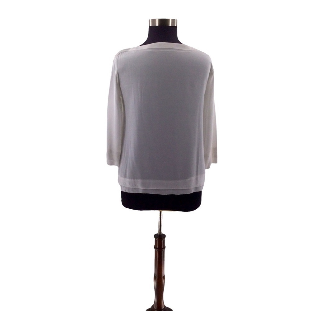 S. Oliver White Dragon Fly‎ Jeweled Shirt - Picture 6 of 11